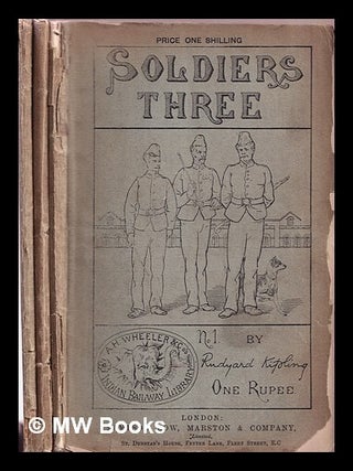 Item #366400 A.H. Wheeler & Co.'s Indian Railway Library: three issues. Rudyard Kipling