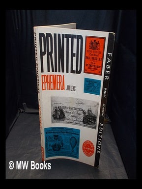 Printed Ephemera: The Changing Use of Type and Letterforms in English and  American Printing