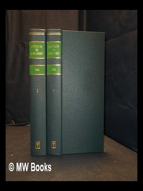 Item #367077 A history of the Royal Society: with memoirs of the presidents / Charles Richard...