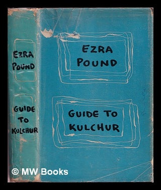 Item #369674 Guide to kulchur. Ezra Pound