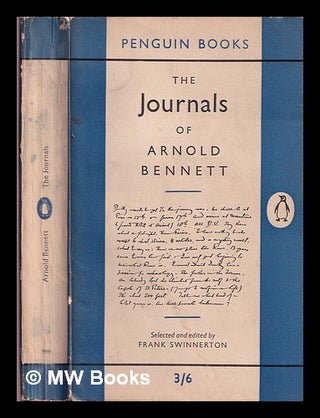 Item #370388 The journals of Arnold Bennett. Arnold Bennett