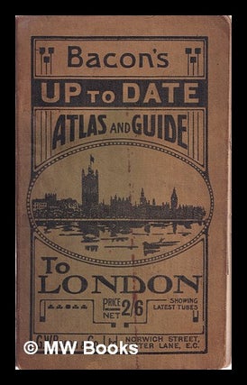 Item #371188 Bacon's pocket atlas of London. G. W. Bacon
