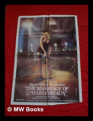 Item #371330 The Marriage of Maria Braun. Michael Fengler, New Yorker Films, producer