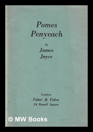 Item #371759 Pomes penyeach / by James Joyce. James Joyce