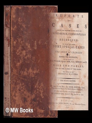 Item #372230 Reports of cases in the Court of Exchequer, from the beginning of the Reign of King...