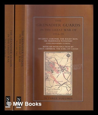 Item #372273 The Grenadier Guards in the Great War of 1914-1919 : vols 2 and 3. Frederick...