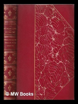 Item #374103 La comédie humaine of Honoré de Balzac Volume XXIV Scenes of a Parisian Life/...