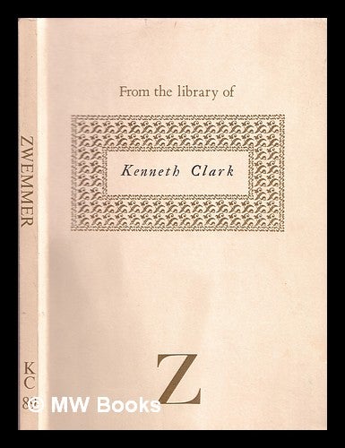 Item #374140 From the library of Kenneth Clark. Zwemmer's Bookshop, London.
