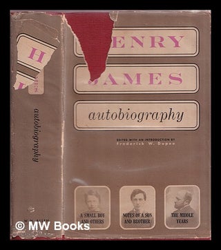 Item #374842 Henry James : autobiography. Henry James