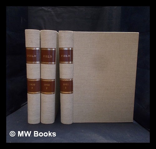Item #375228 Issues of The Field 'The Country Newspaper' from 1930 to 1931 in Three Volumes. Authors.