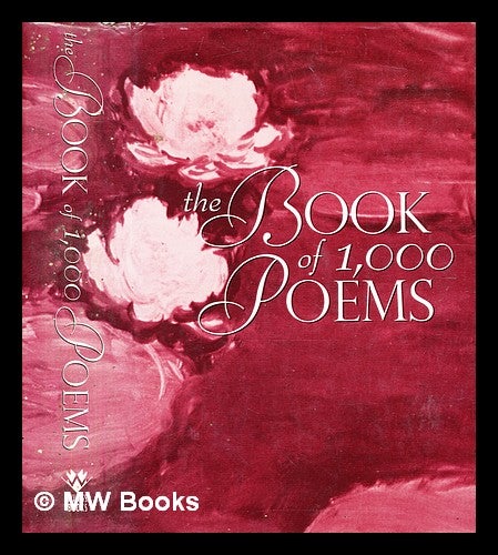 Item #375700 The Book of 1,000 poems. William etc Wings Books. Blake.
