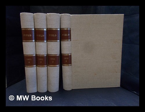 Item #376572 Issues of The Field 'The Country Newspaper' from 1930 to 1931 in Four Volumes. Authors.