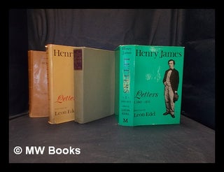 Item #376648 Henry James Letters in 4 Volumes. Henry. Edel James, Leon