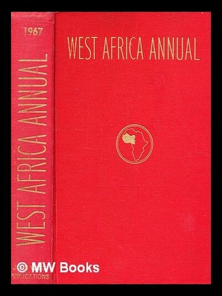 Item #377080 West Africa annual / edited by L.K. Jakande. L. K. Jakande