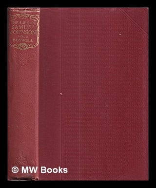 Item #377682 The life of Samuel Johnson : volume 2. James Boswell