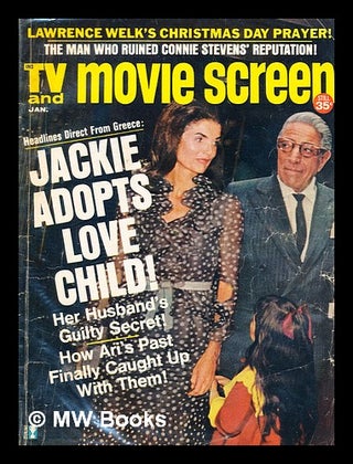 Item #378156 TV and Movie Screen [Jackie Onassis] (January 1971). Beryl Basher