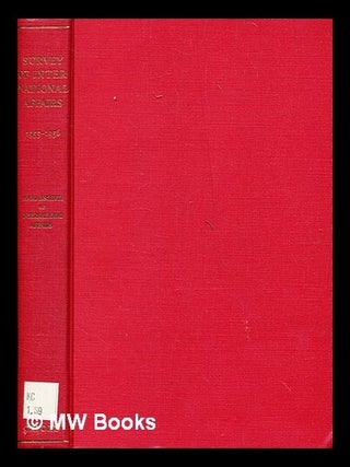 Item #378305 Survey of international affairs. 1955-1956 / by Geoffrey Barraclough and Rachel F....