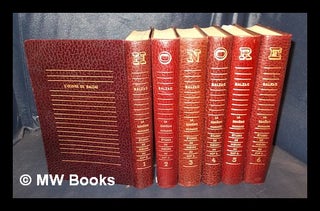 Item #380841 Œuvres complètes de M. de Balzac Complete in 6 Volumes. Honoré de Balzac