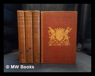 Item #381839 Horace Walpole : Memoirs of the Reign of King George the third / re-edited by G. F....