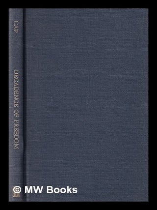 Item #382202 Decadence of freedom : Jacques Rivière's perception of Russian mentality /...