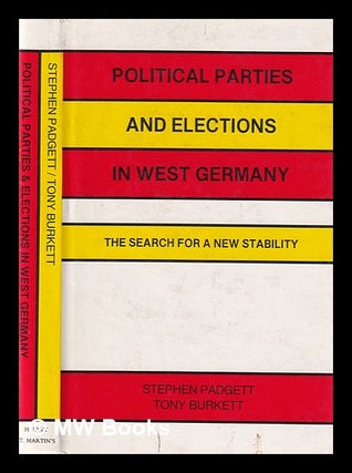 Item #382559 Political parties and elections in West Germany : the search for a new stability....