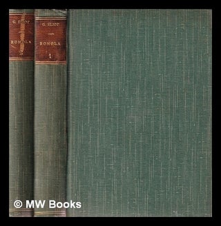 Item #383164 Romola / by George Eliot. Completed in 2 volumes. George Eliot
