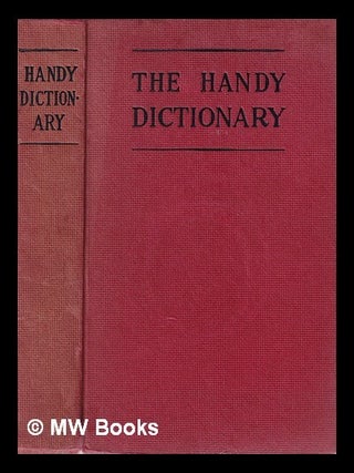 Item #383565 The Handy Dictionary. Glasgow The Literary Press