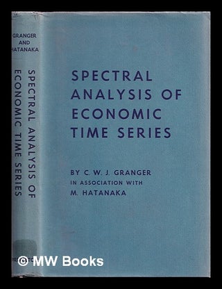 Item #384080 Spectral analysis of economic time series / by C.W.J. Granger, in association with...