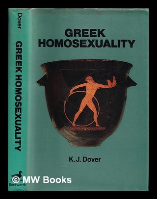 Item #386687 Greek homosexuality / K.J. Dover. K. J. Dover, Kenneth James