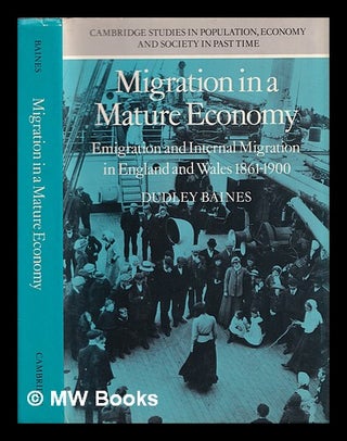 Item #387085 Migration in a mature economy : emigration and internal migration in England and...