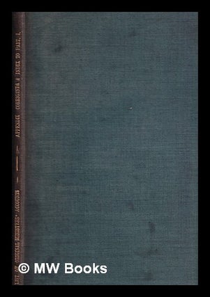 Item #387702 List of original ministers' accounts preserved in the Public Record Office. Great...