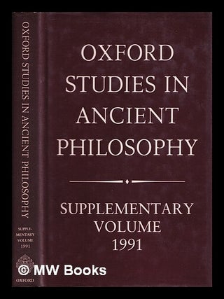 Item #388404 Aristotle and the later tradition / edited by Henry Blumenthal and Howard Robinson....