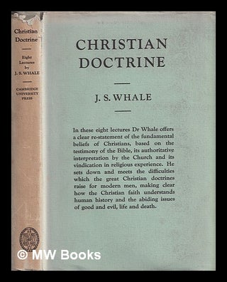 Item #389094 Christian doctrine : eight lectures delivered in the University of Cambridge to...