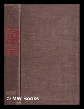 Item #391201 Short-title catalogue of books printed in England, Scotland, Ireland, Wales, and...