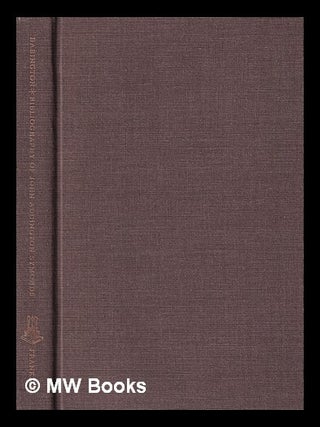 Item #393167 Bibliography of the writings of John Addington Symonds / by Percy L. Babington....