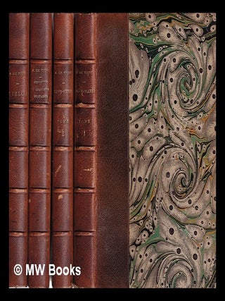 Item #393487 Cinq-Mars, ou une conjuration sous Louis XIII - 4 vols. Alfred de Vigny
