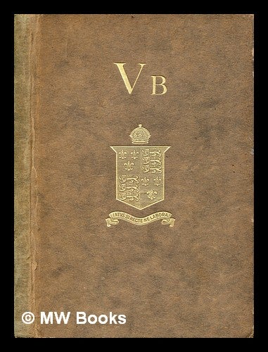 Item #394440 Vb : poems by members of form Vb at Shrewsbury school. Shrewsbury School.