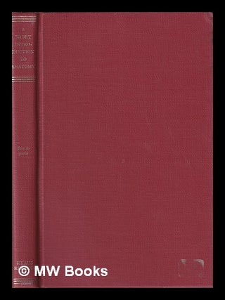 Item #394512 A short introduction to anatomy (Isagogae breves) / Jacopo Berengario da Carpi ;...