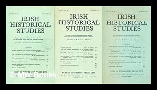 Item #394620 Irish historical studies : joint journal of the Irish Historical Society and the...