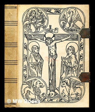 Item #394729 The legendary history of the Cross: a series of sixty-four woodcuts from a Dutch...