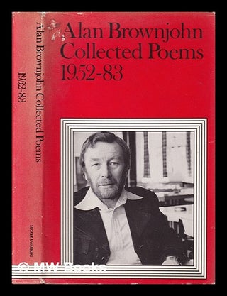 Item #398285 Collected poems, 1952-83 / Alan Brownjohn. Alan Brownjohn, 1931