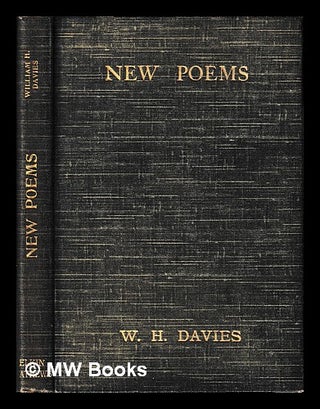 Item #400152 New poems. W. H. Davies