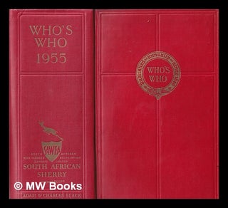 Item #402648 Who's who 1955 : an annual biographical dictionary with which is incorporated "men...