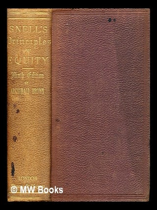 Item #402839 The principles of equity : intended for the use of students and the profession....