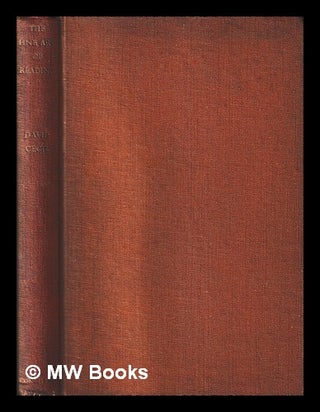 Item #406328 The fine art of reading : and other literary studies. David Cecil