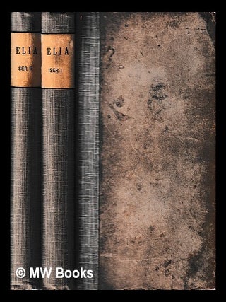 Item #406557 Elia - 2 vols. Charles Lamb
