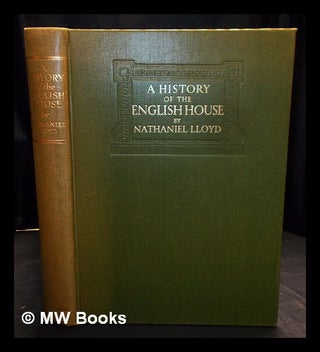 Item #408346 A history of the English house from primitive times to the Victorian period....