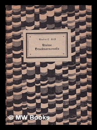 Item #409563 Kleine Brucknernovelle. Rudolf List