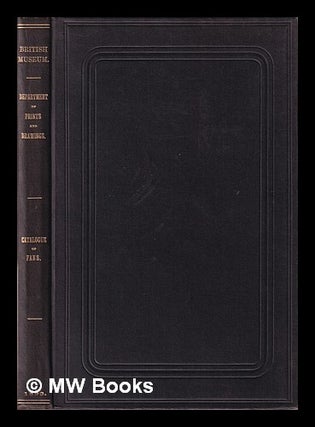 Item #411805 Catalogue of the collection of fans and fan-leaves presented to the Trustees of the...