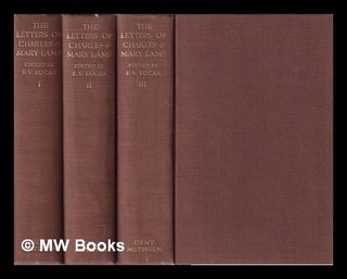 Item #413541 The letters of Charles Lamb, to which are added those of his sister Mary Lamb /...